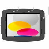 Compulocks Mounting Enclosure for Tablet, Hub - Black