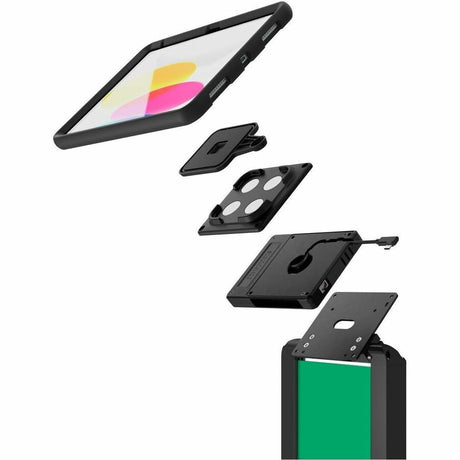 Compulocks Universal Tablet Magnetic Brandable Floor Stand Plus Hub