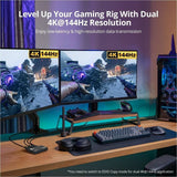 1X2 8K60HZ HDMI SPLITTER WITH