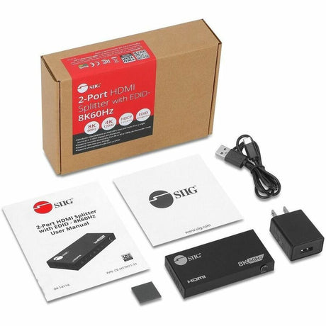 1X2 8K60HZ HDMI SPLITTER WITH