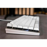CHERRY KC 200 MX-Wired Keyboard - MX2A BROWN - Silver/White Housing