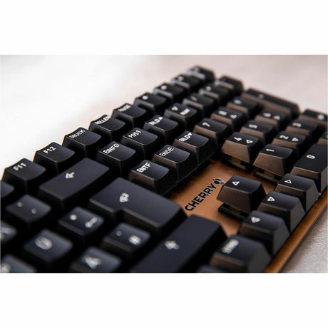 CHERRY KC 200 MX-Wired Keyboard - MX2A BROWN - Silver/White Housing