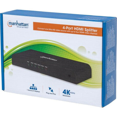 Manhattan 4-Port HDMI Splitter