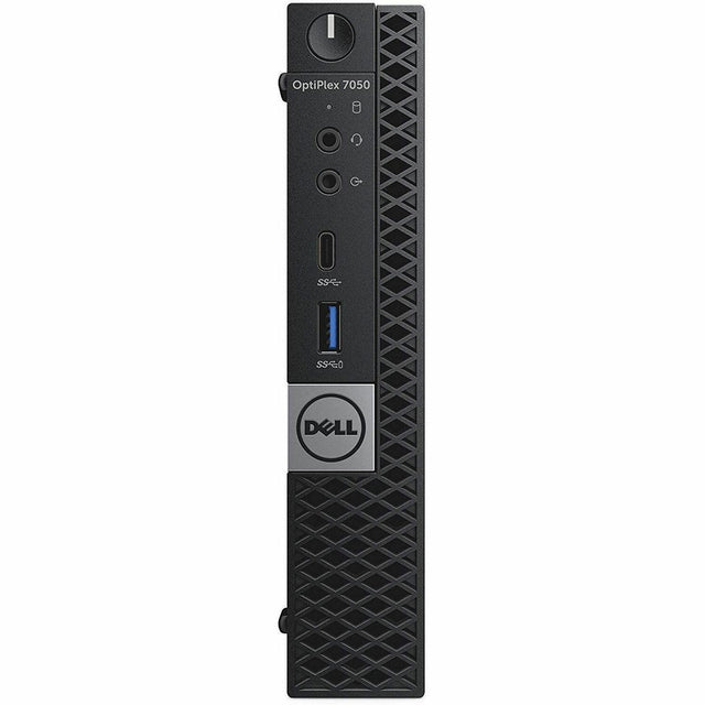Joy Systems - Dell OptiPlex 7000 7050 Desktop Computer - Intel Core i7 7th Gen i7-7700T - 16 GB - 256 GB SSD - Micro PC - Refurbished
