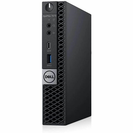 Joy Systems - Dell OptiPlex 7000 7070 Desktop Computer - Intel Core i7 9th Gen i7-9700T - 16 GB - 512 GB SSD - Micro PC - Refurbished