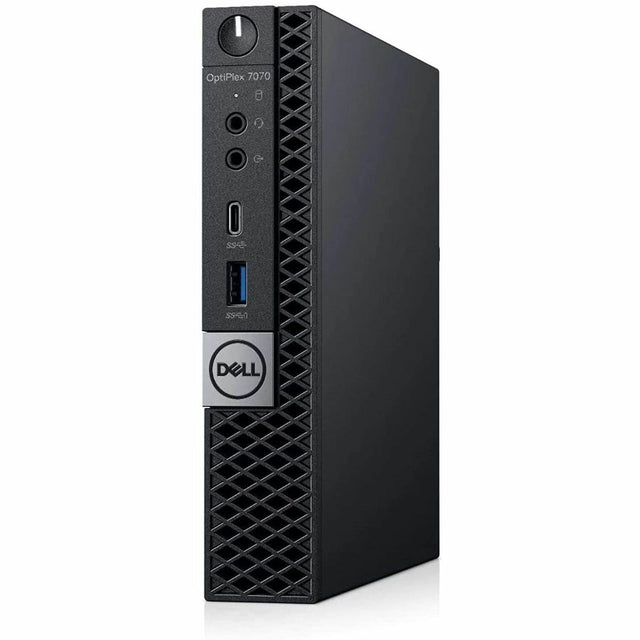 Joy Systems - Dell OptiPlex 7000 7070 Desktop Computer - Intel Core i7 9th Gen i7-9700T - 32 GB - 1 TB SSD - Micro PC - Refurbished