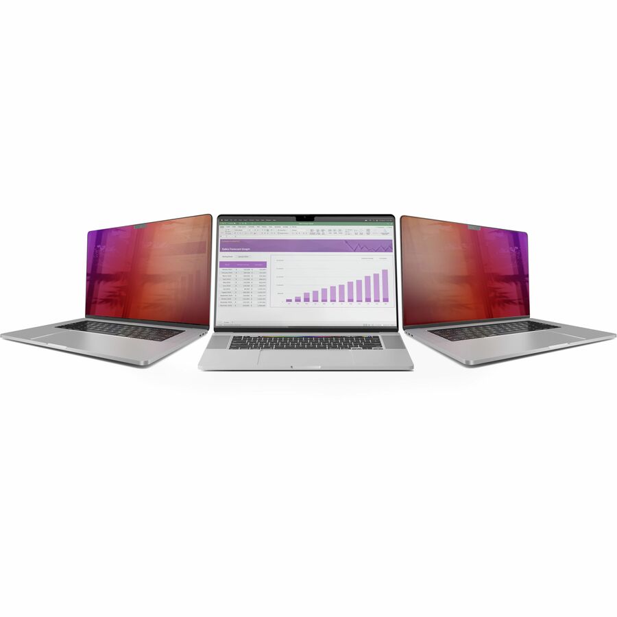 StarTech.com 14-inch MacBook Pro 21/23 Privacy Screen, Gold Filter w/Enhanced Privacy, Computer Security Filter, +/- 30 Deg. View Angle