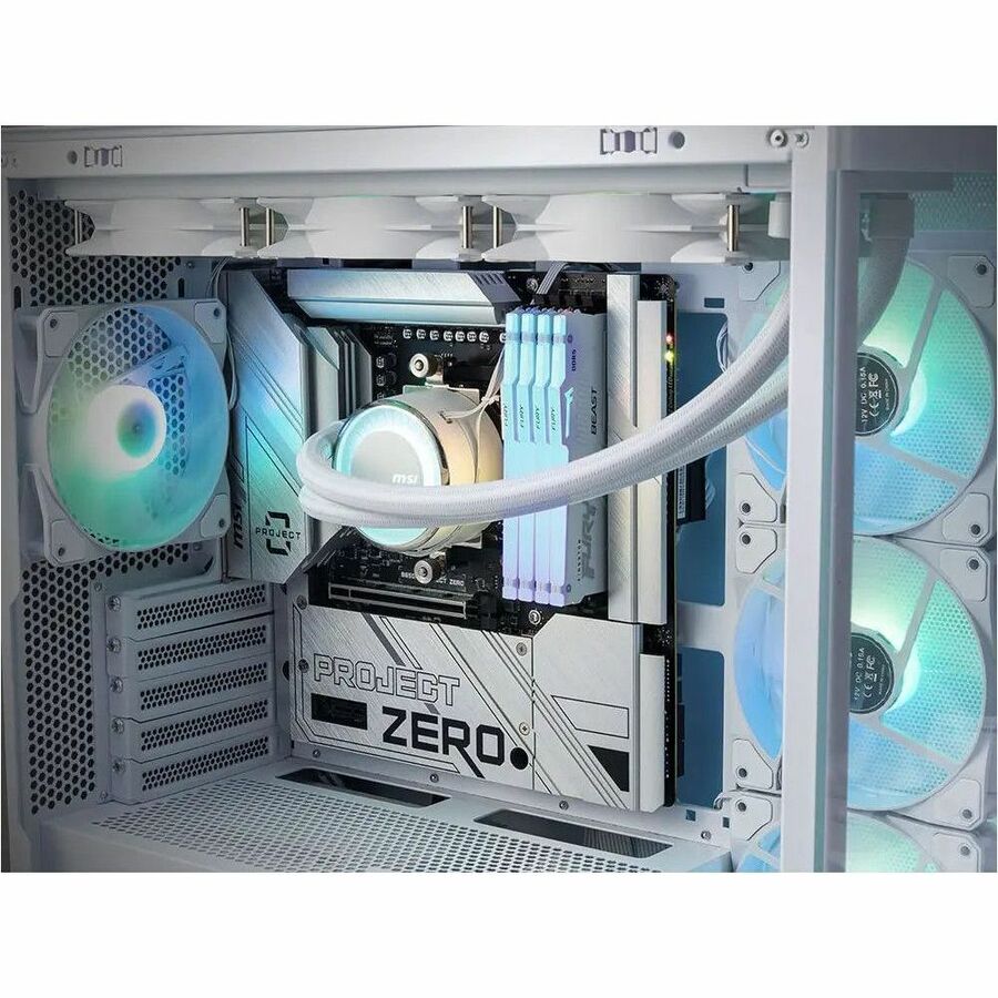 MSI B650M PROJECT ZERO Gaming Desktop Motherboard - AMD B650 Chipset - Socket AM5 - Micro ATX