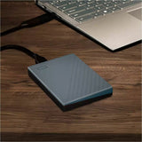 WD My Passport WDBWML0020BGY-WESN 2 TB Portable Hard Drive - External - Silicon Gray