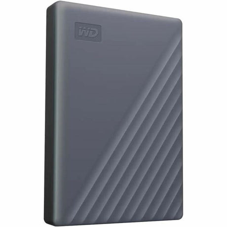 WD My Passport WDBWML0020BGY-WESN 2 TB Portable Hard Drive - External - Silicon Gray