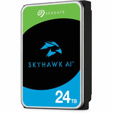 Seagate SkyHawk AI ST24000VE002 24 TB Hard Drive - 3.5" Internal - SATA (SATA/600) - Conventional Magnetic Recording (CMR) Method
