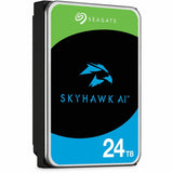 Seagate SkyHawk AI ST24000VE002 24 TB Hard Drive - 3.5" Internal - SATA (SATA/600) - Conventional Magnetic Recording (CMR) Method