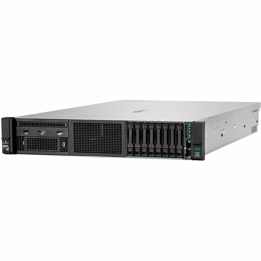 HPE SMART CHOICE ProLiant DL380 G10 Plus 2U Rack Server - 1 x Intel Xeon Silver 4310 2.1 GHz - 64 GB RAM - 960 GB SSD - (2 x 480GB) SSD Configuration - 12Gb/s SAS, Serial ATA Controller