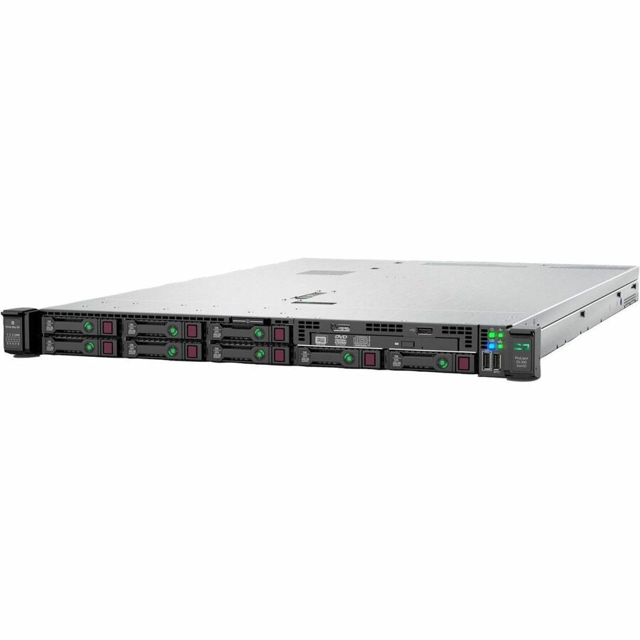 HPE SMART CHOICE ProLiant DL360 G10 1U Rack Server - 1 x Intel Xeon Silver 4208 2.1 GHz - 64 GB RAM - 960 GB SSD - (2 x 480GB) SSD Configuration - Serial ATA, 12Gb/s SAS Controller
