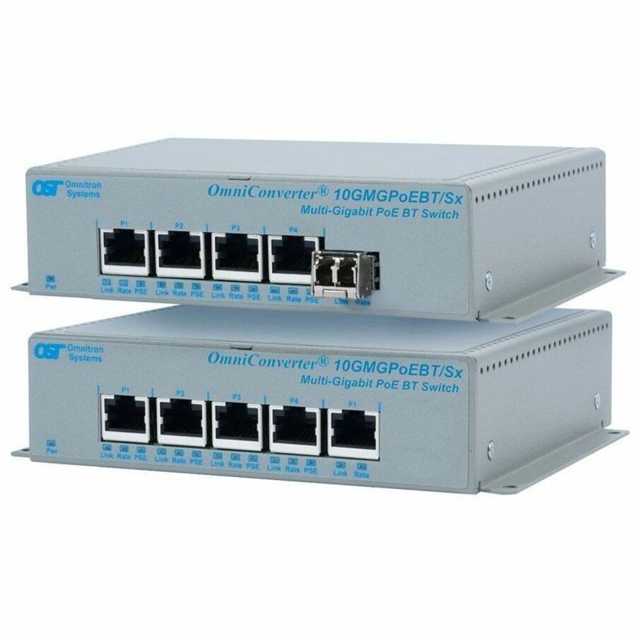 OMNICONVERTER 10GMGPOEBT/SX SFP