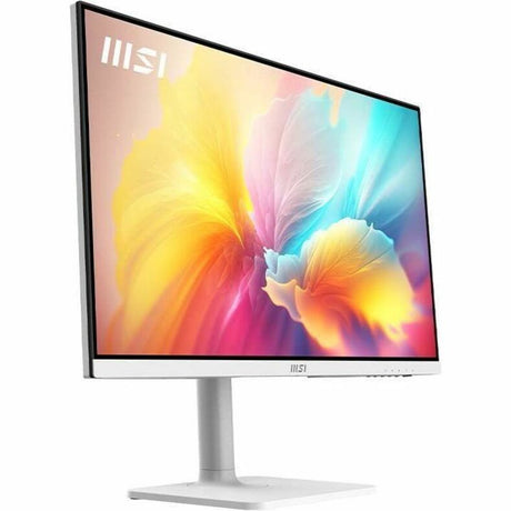 MSI Modern MD272QXPW 27" Class WQHD LED Monitor - 16:9 - Matte White