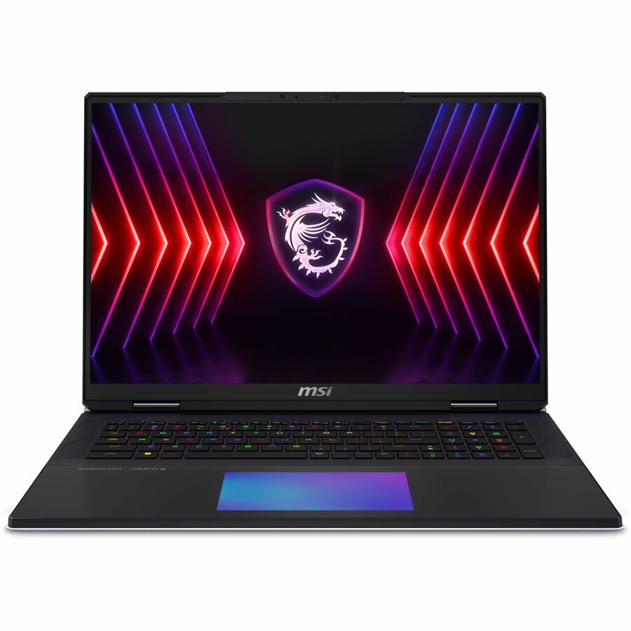 MSI TITAN HX 18 in 4K Mini LED Mobile workstation laptop, Intel Core i9-14900HX RTX 4090 128GB 4TB SSD W11P