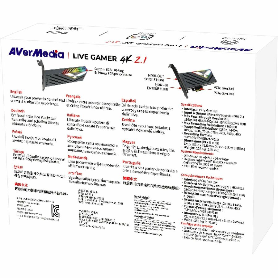 LIVE GAMER 4K 2.1 GC575