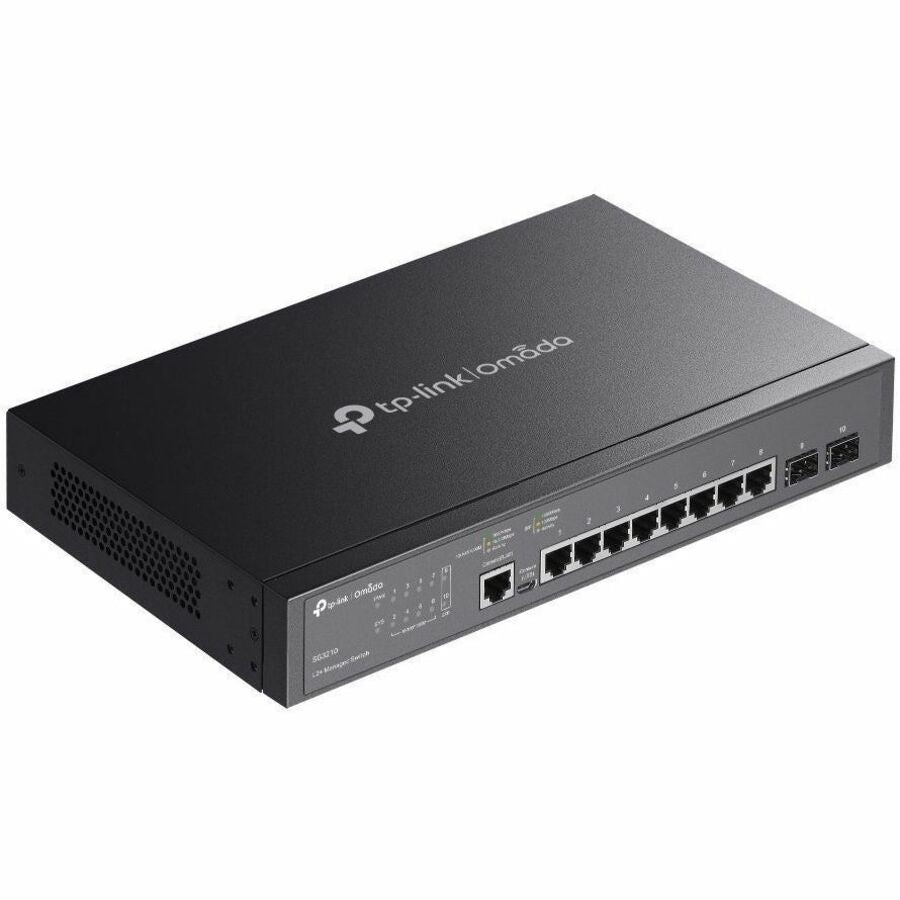 Omada 8-Port Gigabit L2+ Managed Switch with 2 SFP Slots