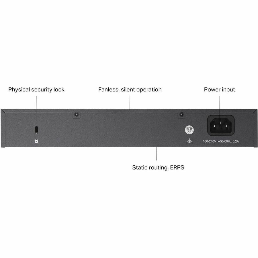 Omada 8-Port Gigabit L2+ Managed Switch with 2 SFP Slots