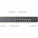 Omada 8-Port Gigabit L2+ Managed Switch with 2 SFP Slots