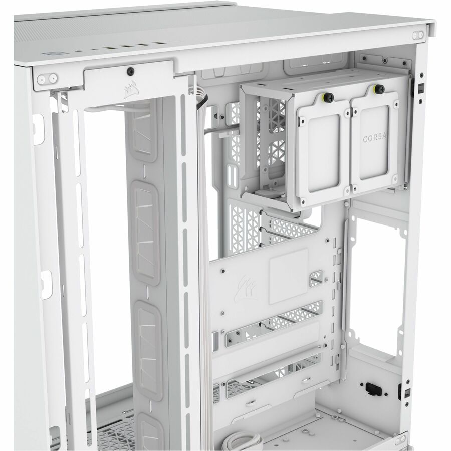 Corsair 6500D AIRFLOW Mid-Tower Dual Chamber PC Case - White