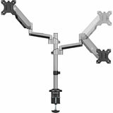 DUAL STACKED MONITOR ARM DESK