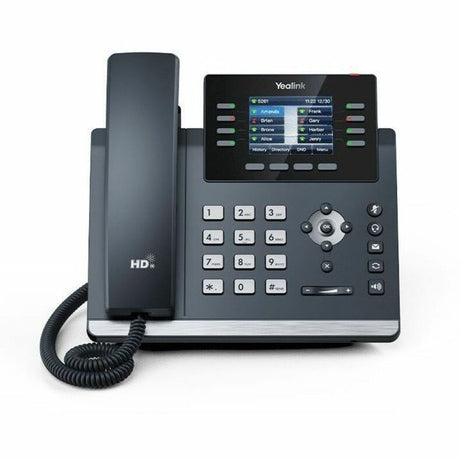Yealink SIP-T44U IP Phone - Corded - Corded - Wall Mountable - Classic Gray