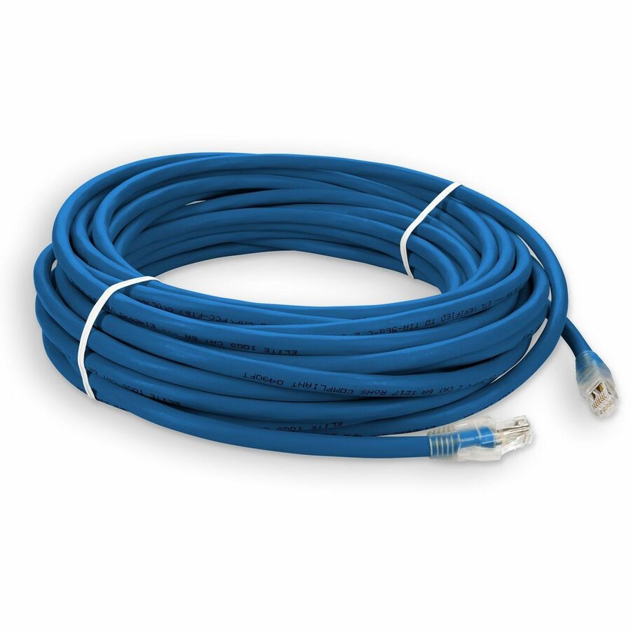 25FT BLUE CAT6A UTP PLENUM