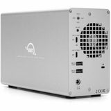 OWC 40TB Mercury Elite Pro Dual With 3-Port Hub USB (10Gb/s) External RAID Storage Solution