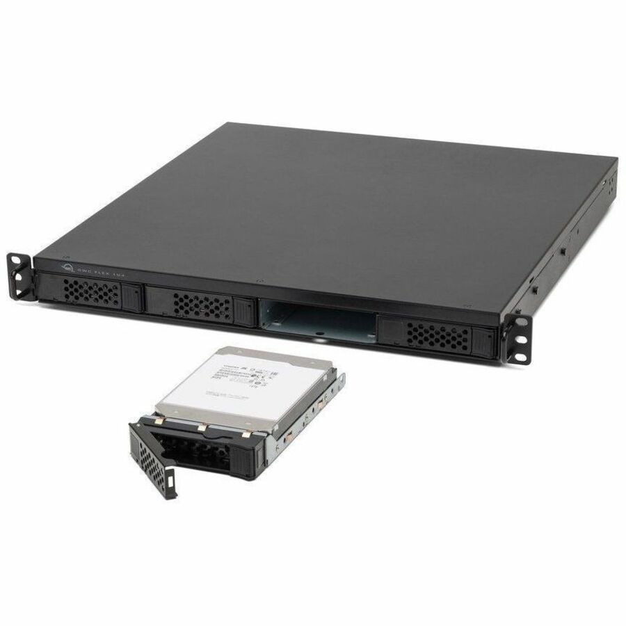 OWC 80TB Flex 1U4 Thunderbolt (40Gb/s) HDD Storage, Docking, And PCIe Expansion 1U Rackmount Solution