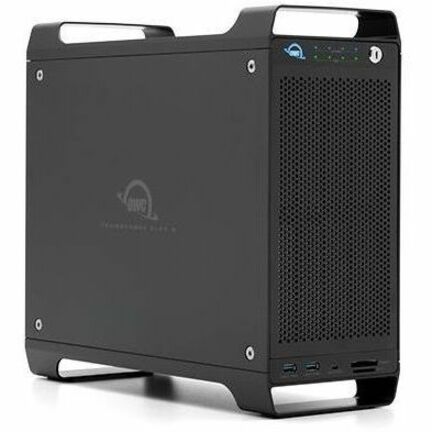 OWC 114TB ThunderBay Flex 8 - 1x 2TB U.2 NVMe, 7x 16TB HDD + Docking + PCIe Expansion Solution