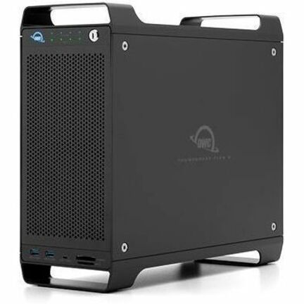OWC 144TB ThunderBay Flex 8 - 1x 4TB U.2 NVMe, 7x 20TB HDD + Docking + PCIe Expansion Solution