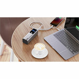 Alogic 27,000mAh power bank with 140W output, 2x USB-C and USB-A ports fast charging laptops, smartphones, and tablets iPad."