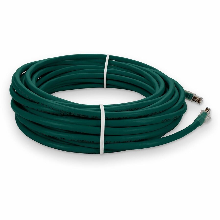 20FT GREEN CAT6A UTP PLENUM