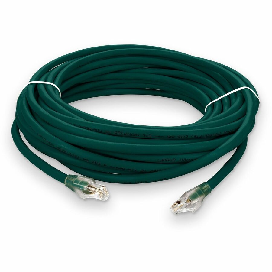 20FT GREEN CAT6A UTP PLENUM