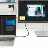 StarTech.com 10ft (3m) USB-C to HDMI Adapter Cable, 8K 60Hz, 4K 144Hz, HDR10, USB Type-C to HDMI 2.1 Converter, USB-C/USB4/TB3/4 Compatible