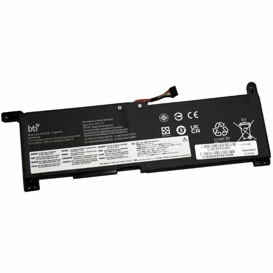 BTI L19C2PF0-BTI 7.5V 34WHR LI-ION BATTERY 5B10V25257, L16L2PB3, SB10V25256, 5B10V25259, L19C2PF0, SB10V25258, 5B10W67171, L19L2PF0, SB10W67317, 5B10W67363, L19M2PF0 IDEAPAD 1-11ADA05, IDEAPAD SLIM 1-11AST-05, IDEAPAD 1-11ADA05 82GV, IDEAPAD SLIM 1-11AST-