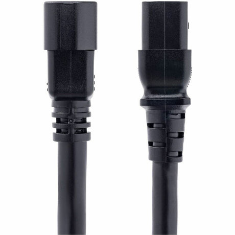 StarTech.com 6ft (1.8m) Heavy Duty Power Cord, C14 to C19, 15A 250V, 14AWG, PDU Power Cord, Server Power Cable, UL Listed