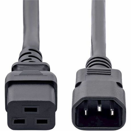 StarTech.com 6ft (1.8m) Heavy Duty Power Cord, C14 to C19, 15A 250V, 14AWG, PDU Power Cord, Server Power Cable, UL Listed