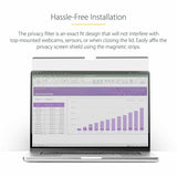 StarTech.com 16in MacBook Pro 21/23 Laptop Privacy Screen, Removable / Reversible Anti-Glare Blue Light Filter, Magnetic