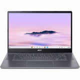 Acer Chromebook Plus 515 CBE595-1T CBE595-1T-364P 15.6" Touchscreen Chromebook - Full HD - Intel Core i3 13th Gen i3-1315U - 8 GB - 256 GB SSD - English (US) Keyboard - Steel Gray