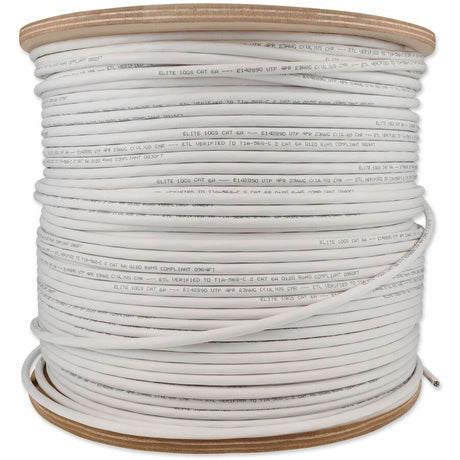 500FT WHITE CAT6A UTP PVC