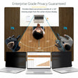 StarTech.com 14in 16:10 Touch Privacy Screen, Laptop Security Shield, Anti-Glare Blue Light Filter Flip-Over