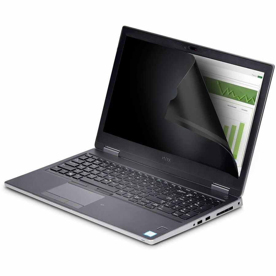 StarTech.com 16in 16:10 Touch Privacy Screen, Laptop Security Shield, Anti-Glare Blue Light Filter Flip-Up