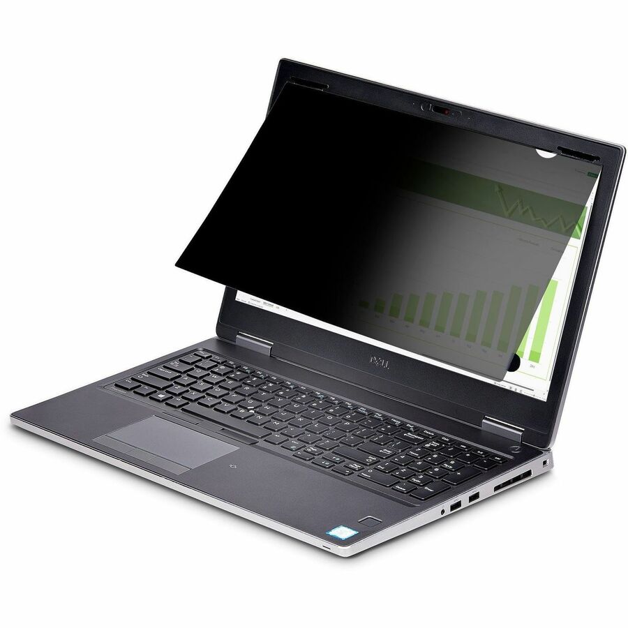 StarTech.com 16in 16:10 Touch Privacy Screen, Laptop Security Shield, Anti-Glare Blue Light Filter Flip-Up