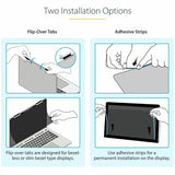 StarTech.com 14in 16:9 Touch Privacy Screen, Laptop Security Shield, Anti-Glare Blue Light Filter Flip-Over
