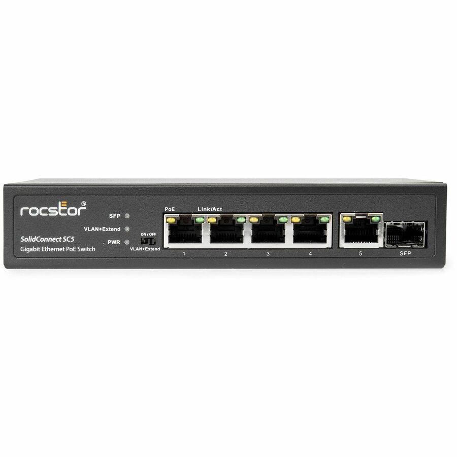 SOLIDCONNECT SC5 4-PORT POE