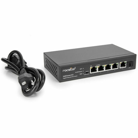 SOLIDCONNECT SC5 4-PORT POE