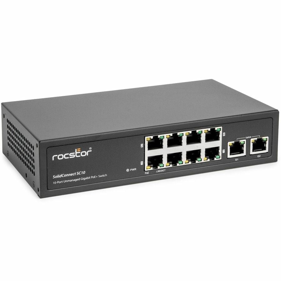 SOLIDCONNECT SC10 8-PORT POE